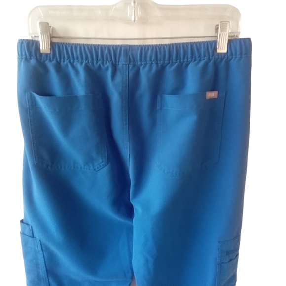 FIGS Technical Collection Men's Cairo Cargo Scrub Pants Size Medium Royal Blue - Picture 7 of 12